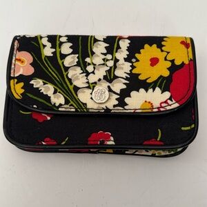 Vera Bradley Lilly of the Valley ID Card Coin Wallet
